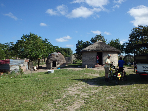 Our Rondavel destination [Zulu Village].